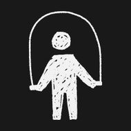 Rope skipping doodle N12