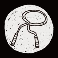 Rope skipping doodle N13