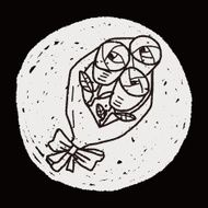 rose doodle N5