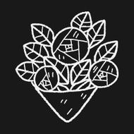 rose flower doodle N19
