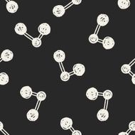 share doodle seamless pattern background N5