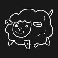 sheep doodle N12