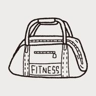 sport bag doodle N6