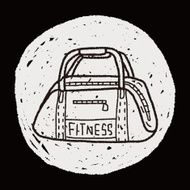 sport bag doodle N8