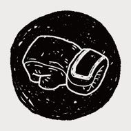 sport glove doodle N6