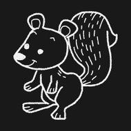 Squirrel doodle N6