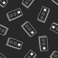 star doodle seamless pattern background N4