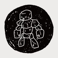 stone monster doodle N5