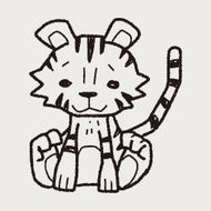 tiger doodle N5