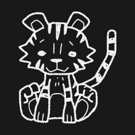 tiger doodle N6