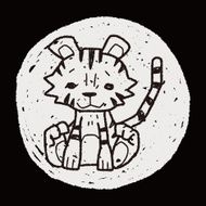 tiger doodle N7