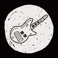 toy guitar doodle N6