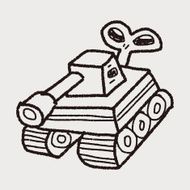 toy tank doodle N4