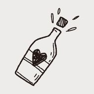 wedding wine doodle N2