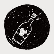 wedding wine doodle N4