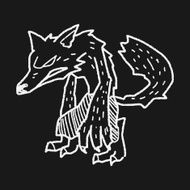 Werewolf doodle N11