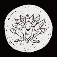 Werewolf doodle N13
