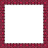 Ornamental Frame for photo with abstract elements N2