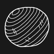 yoga ball doodle N5
