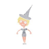 cartoon halloween witch