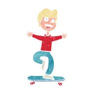 Cartoon Skater Boy N2