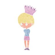 cartoon person wearing crown N4