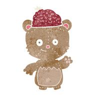 cartoon bear in hat N2