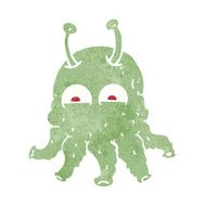 cartoon space alien N4