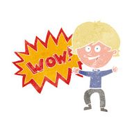 cartoon amazed man N2