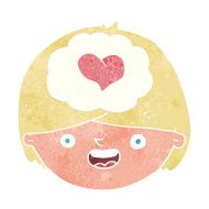 cartoon man in love N2