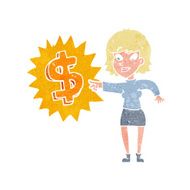 making money cartoon