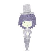cartoon halloween vampire girl N7