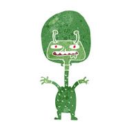 cartoon space alien N8