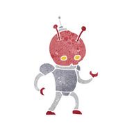 cartoon space man