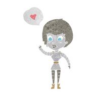 cartoon robot woman N2
