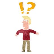 cartoon confused man N3