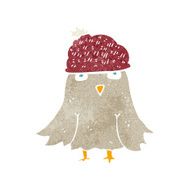 cartoon owl wearing hat