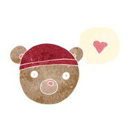cartoon bear in hat N17