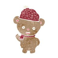 cartoon bear in hat N18