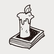 candle doodle N36