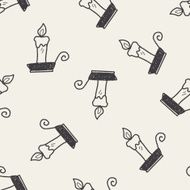 candle doodle N40