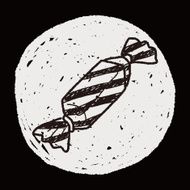 candy doodle drawing N43