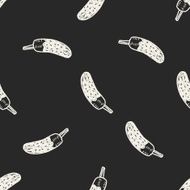 candy doodle drawing seamless pattern background N5