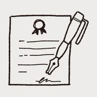 certificate doodle N13