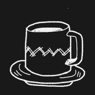 Coffee Cup Doodle N15