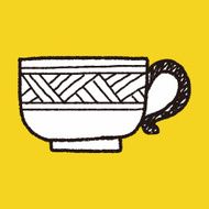Coffee Cup Doodle N28