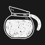 coffee doodle drawing N18