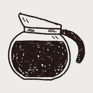 coffee doodle drawing N22