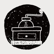 coffee grinder doodle N3