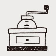 coffee grinder doodle N4